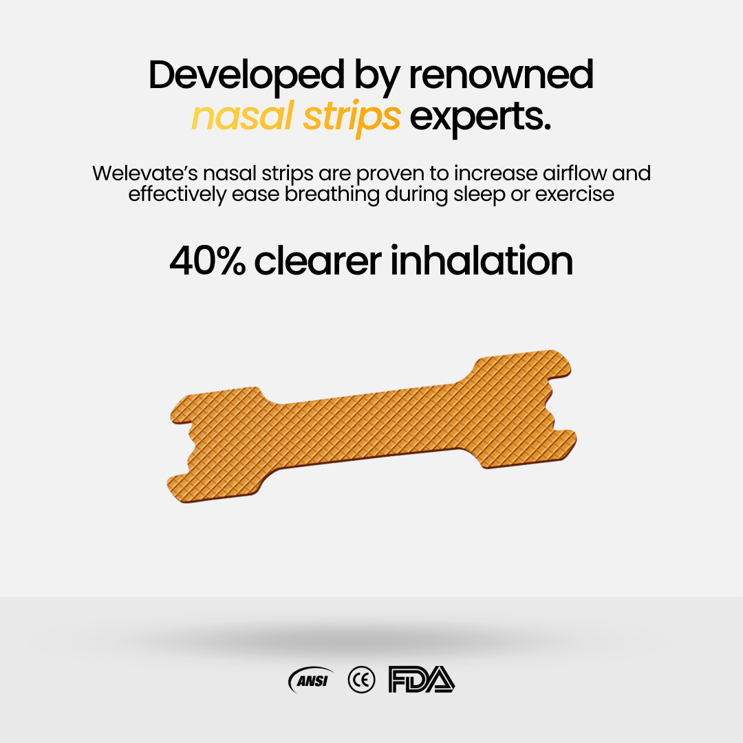 Orange Nasal Strips