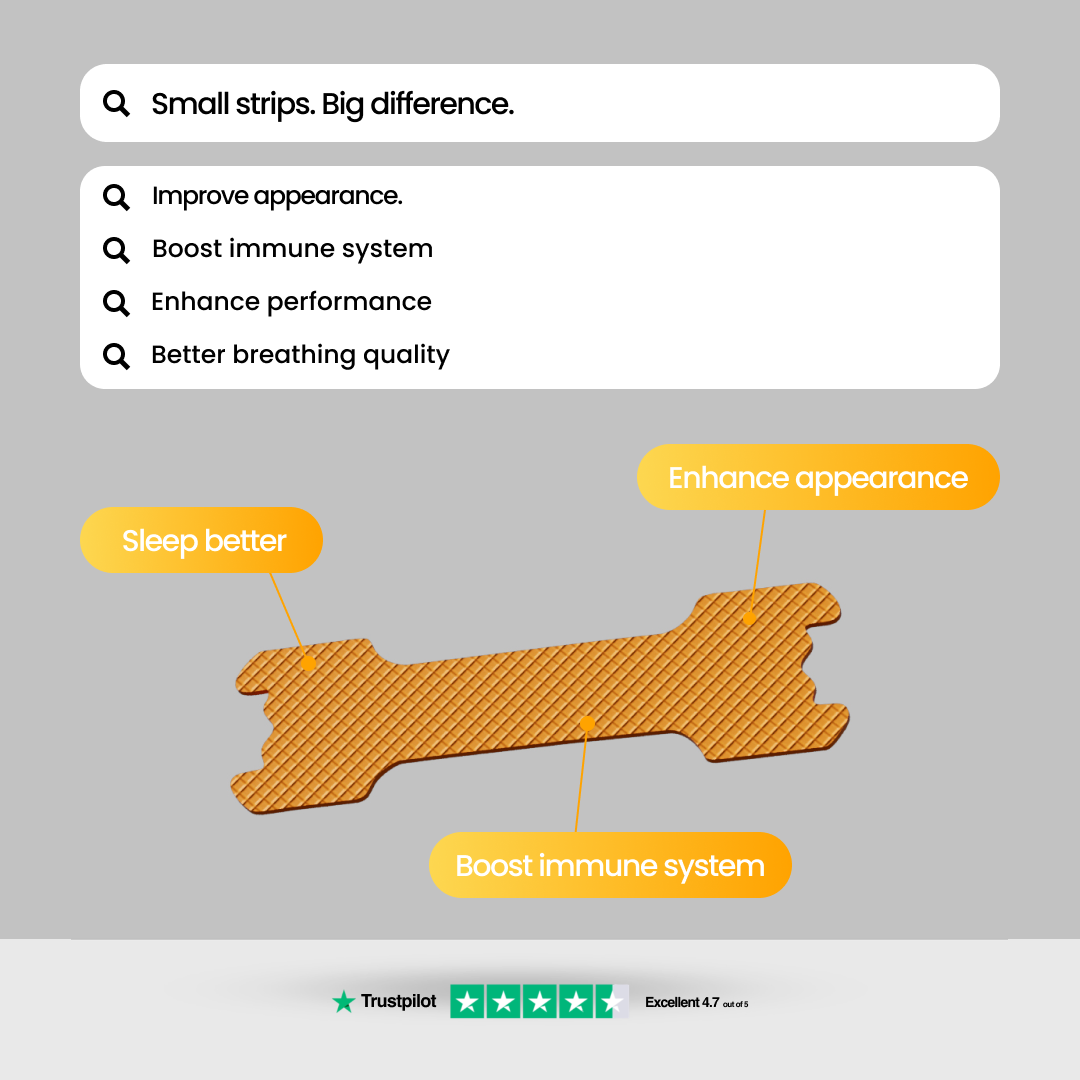 Orange Nasal Strips